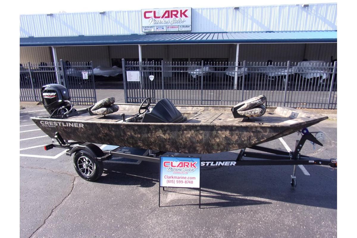 2025 Crestliner 1700 Storm jet drive