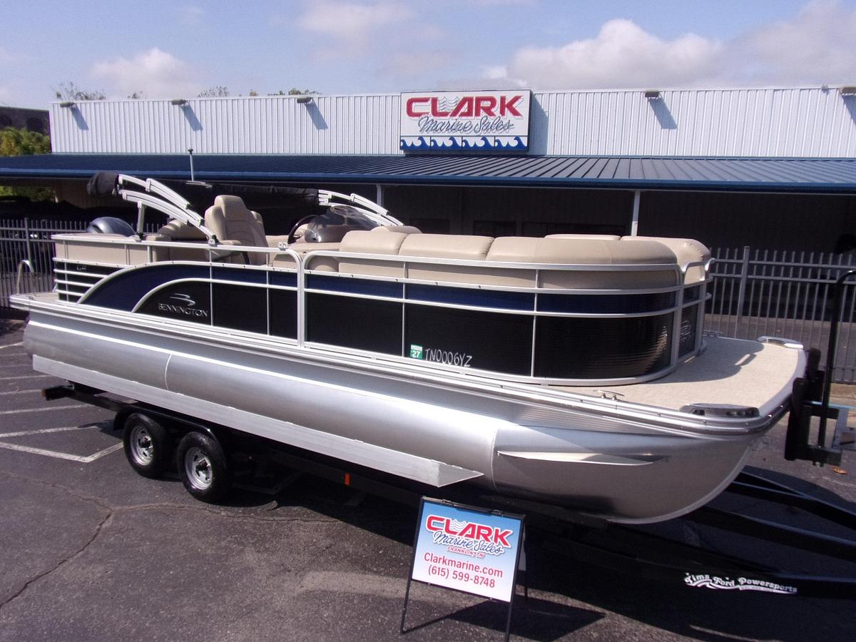 Used 2015 Bennington G 22 Triple Log with Yamaha 150 4-stroke