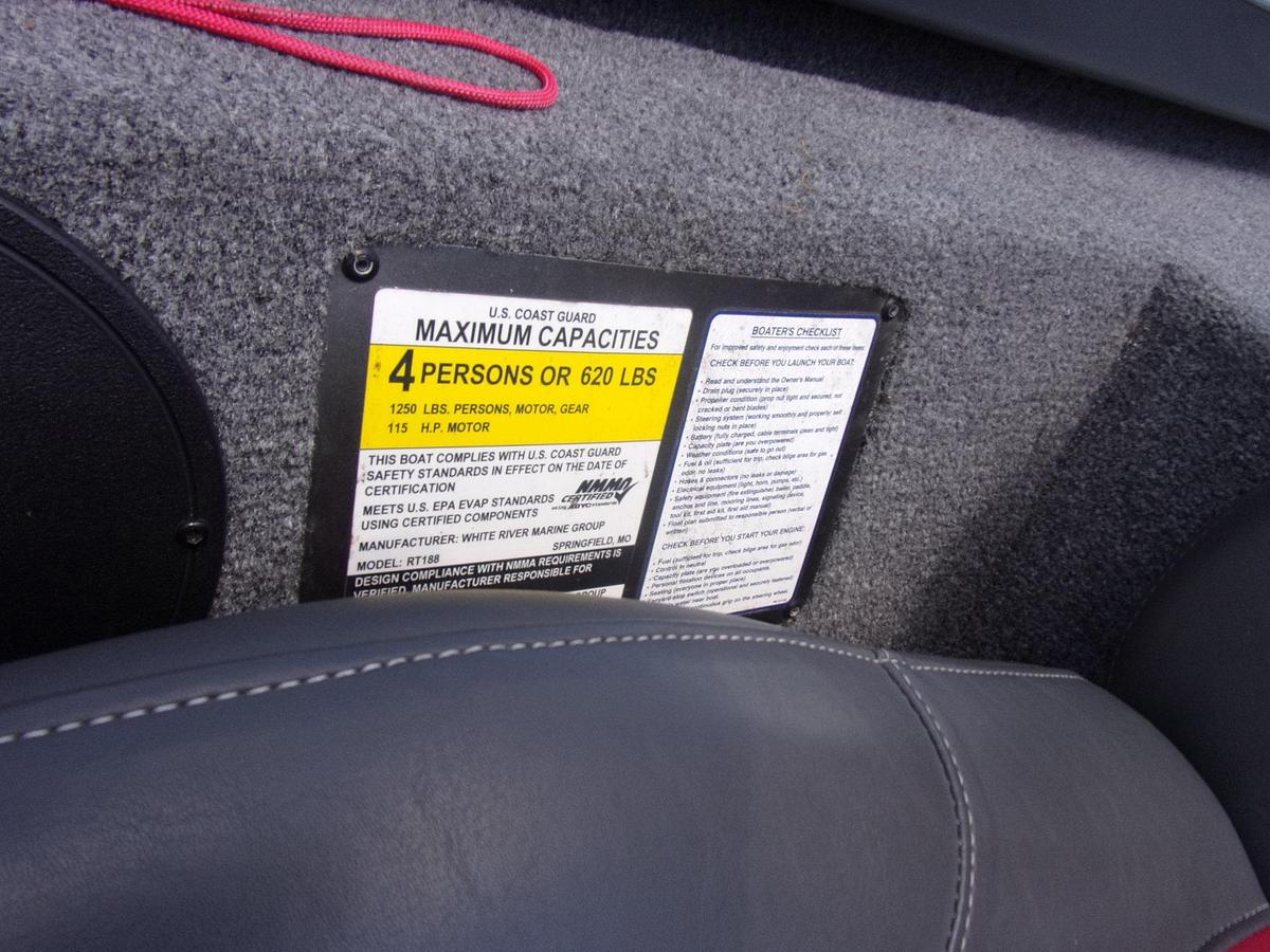 Used 2023 Ranger RT 188 with Mercury 115 Pro XS 4-stroke
