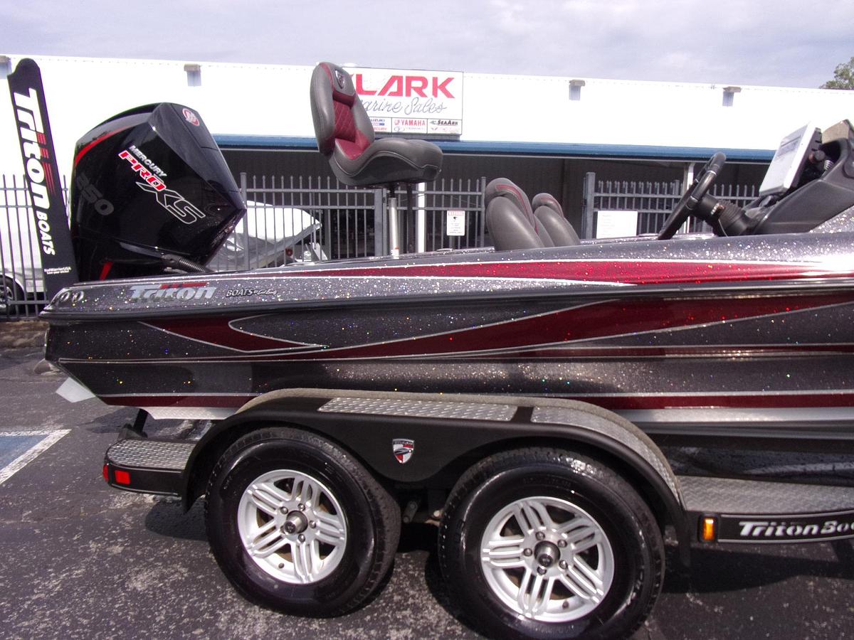 Used 2017 Triton 20 TRX Patriot with 2021 Mercury 250 PrRo XS 4-stroke