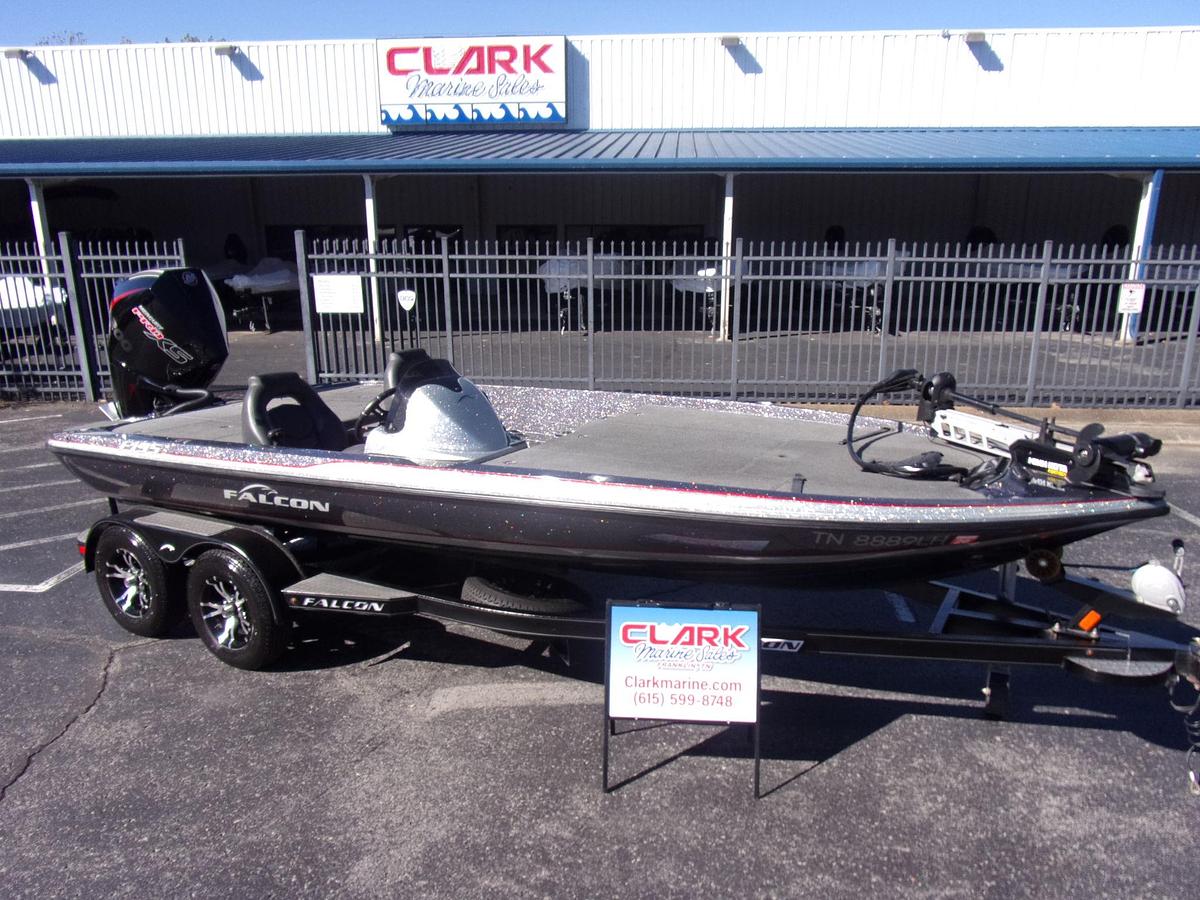 Used 2019 Falcon F 195 with 2024 Mercury 200 Pro XS w/27 hours and Platinum warranty until 2030