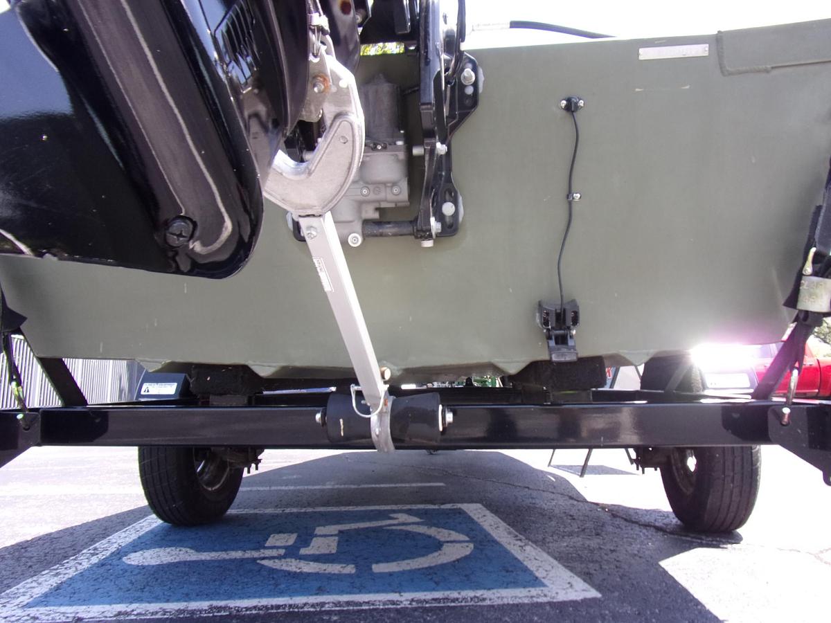 Used 2015 SeaArk 1652 Side Console with low hour, 2023 Suzuki DF 50 4-stroke