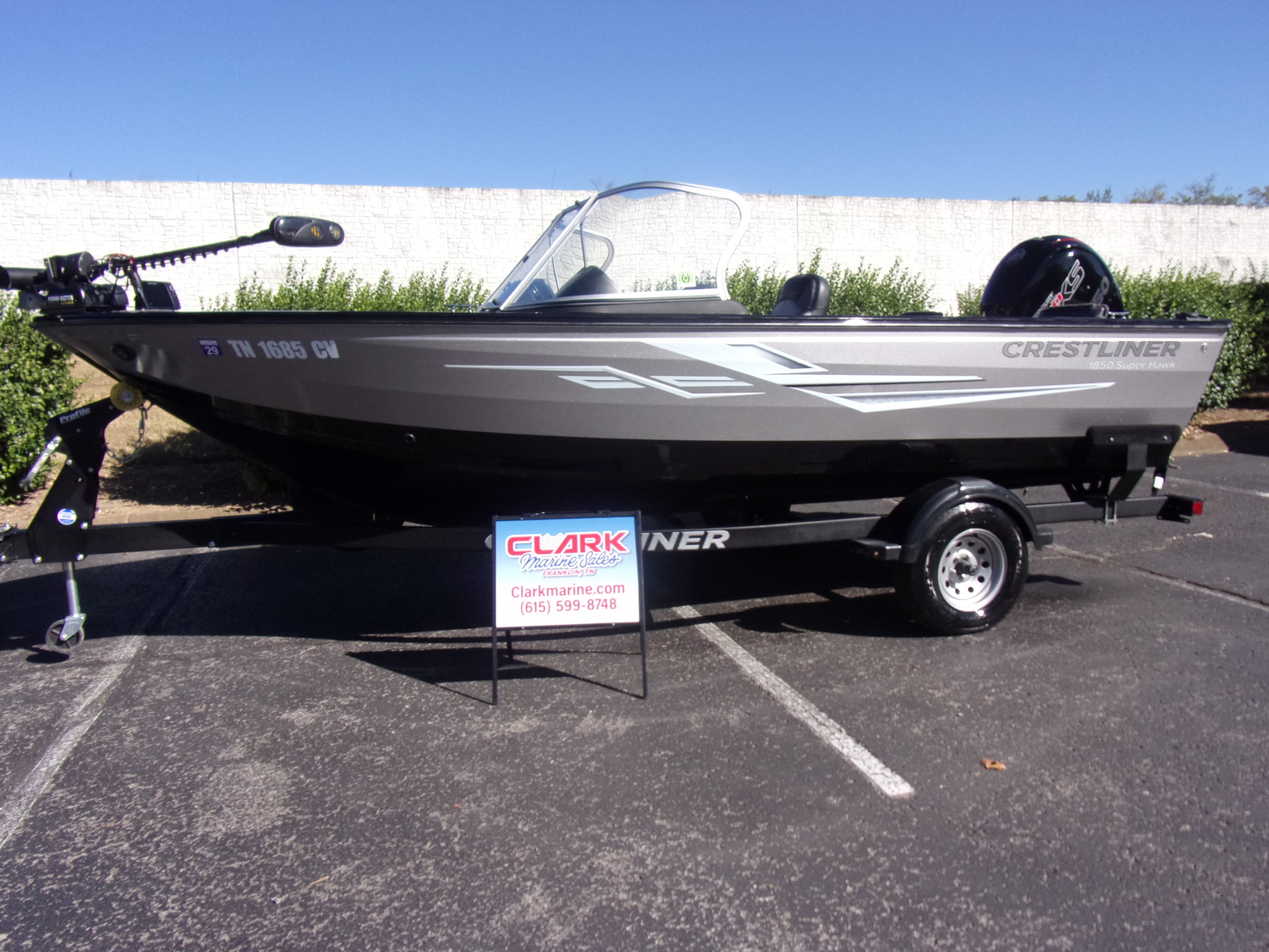 Used 2020 Crestliner 1850 Super Hawk