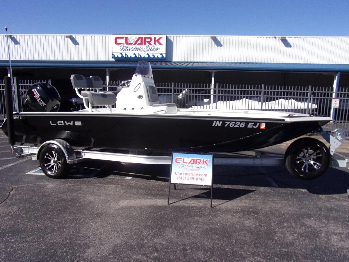 Used 2022 Lowe 20 Bay with Mercury 150 Pro XS ONLY 9 HOURS and 2 year warranty