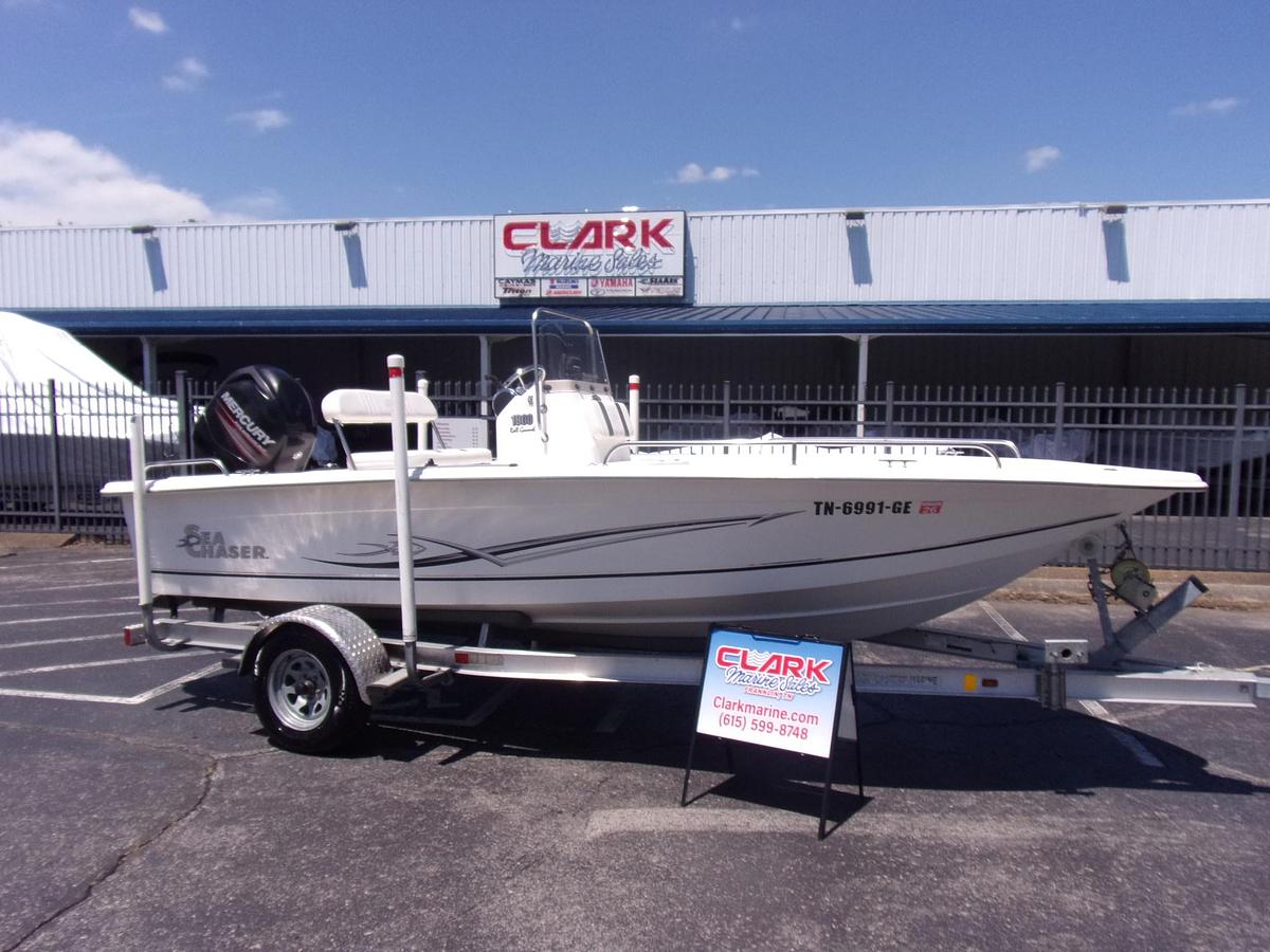 Used 2012 SeaChaser / Carolina Skiff 1800 CC with Mercury 90 4-stroke with only 20 hours!