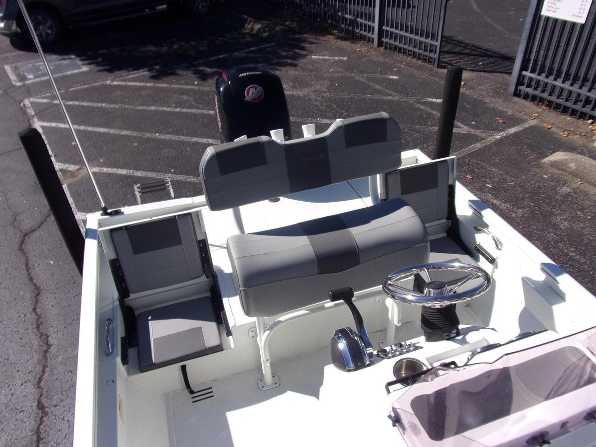 Used 2022 Lowe 20 Bay with Mercury 150 Pro XS ONLY 9 HOURS and 2 year warranty