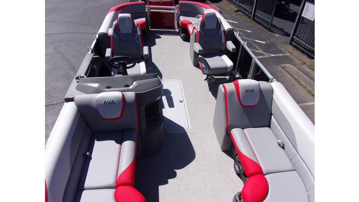 2025 Avalon 23' LSZ Quad Lounger triple log with Suzuki DF 250