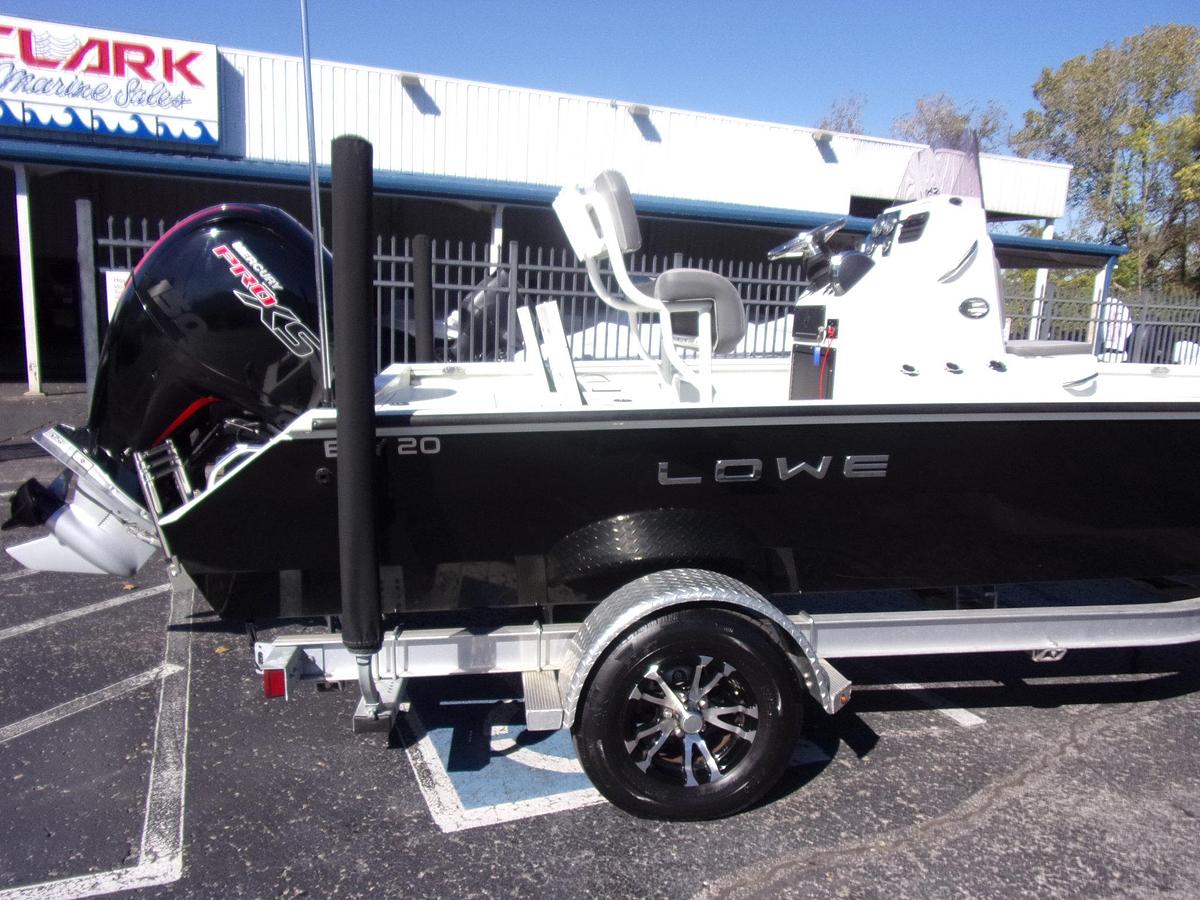Used 2022 Lowe 20 Bay with Mercury 150 Pro XS ONLY 9 HOURS and 2 year warranty
