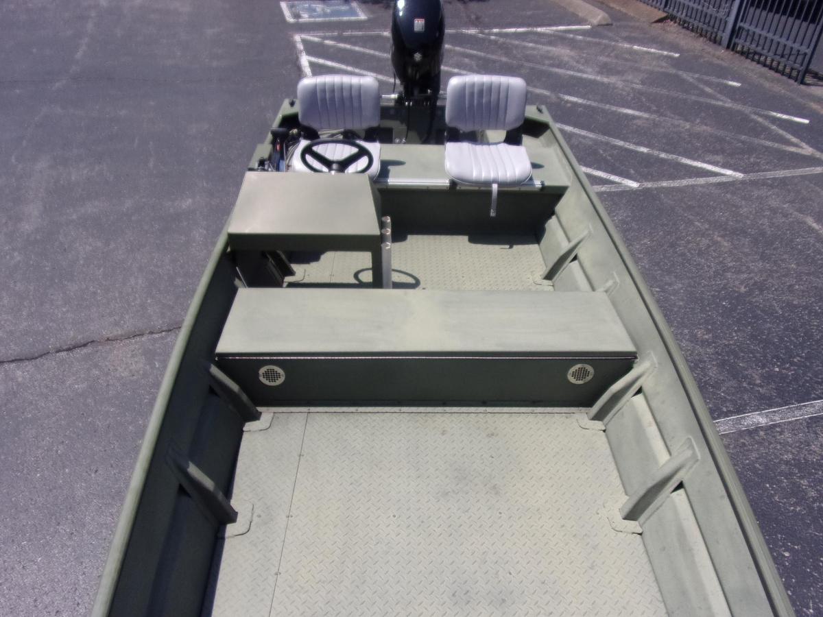 Used 2015 SeaArk 1652 Side Console with low hour, 2023 Suzuki DF 50 4-stroke