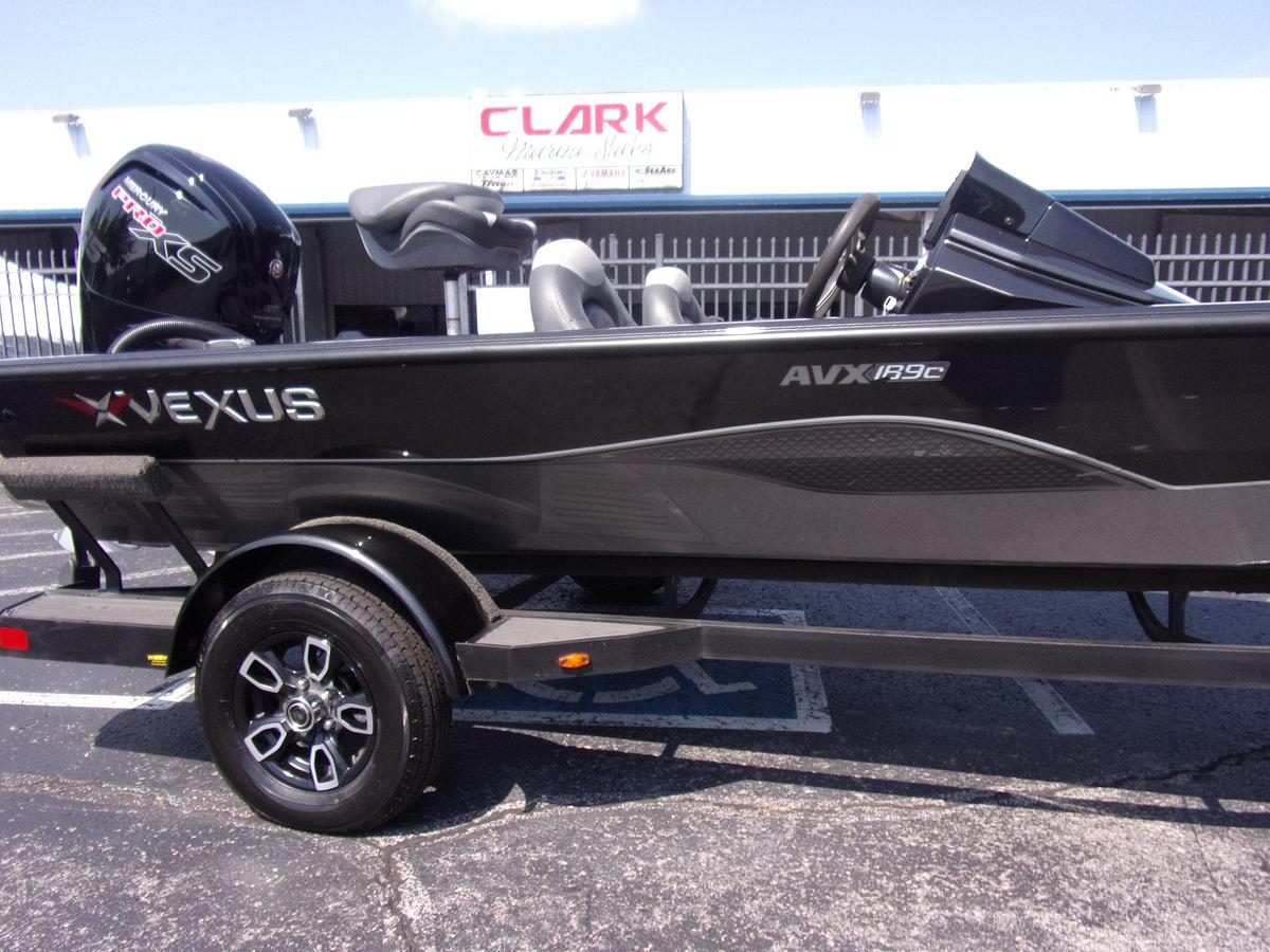 Used 2021 Vexus AVX 189 C with Mercury 115 Pro XS 4-stroke