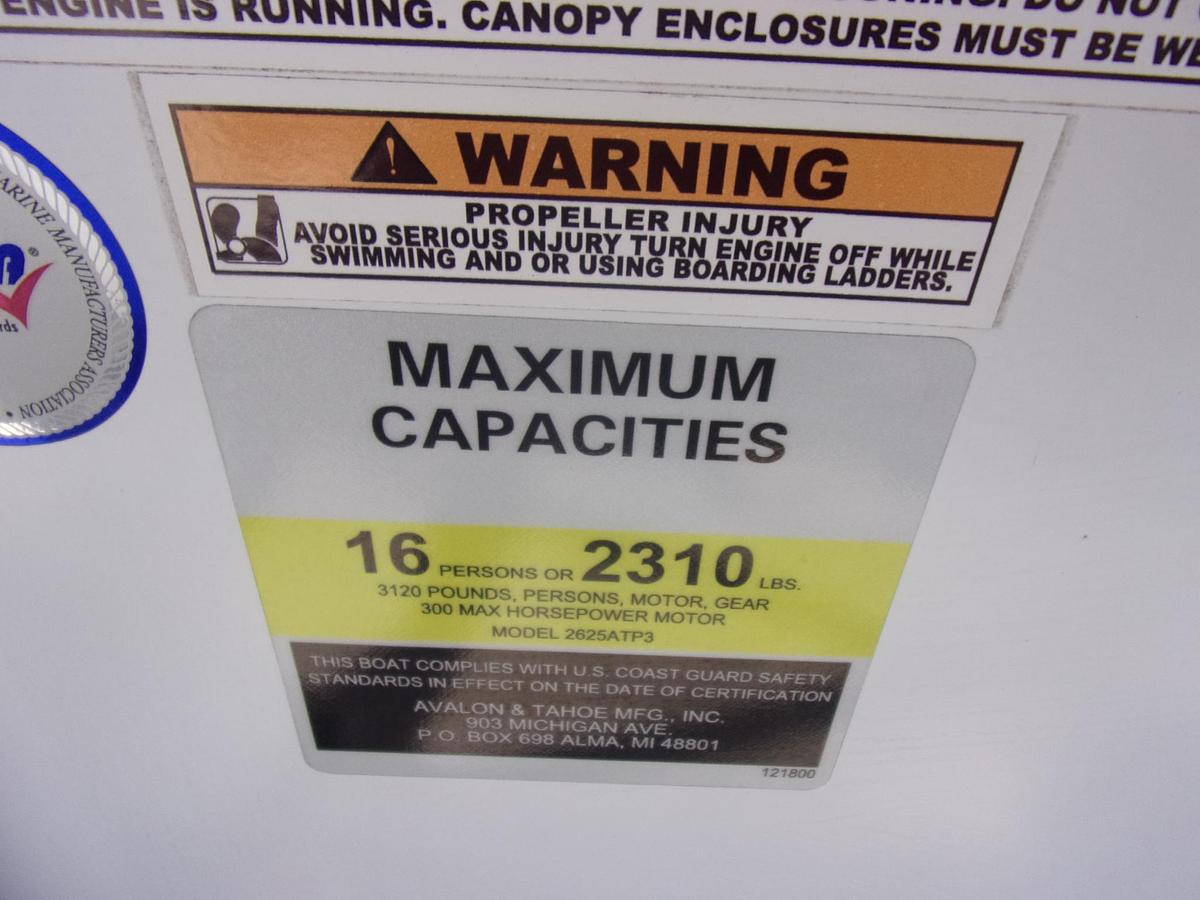 New 2024 Avalon LSZ 2585 VRL with Suzuki DF 250