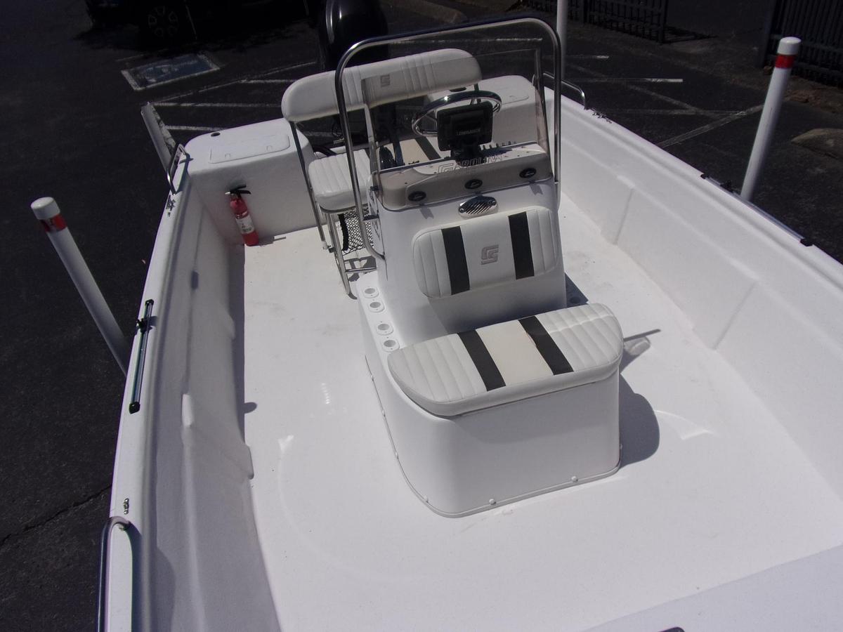 Used 2012 SeaChaser / Carolina Skiff 1800 CC with Mercury 90 4-stroke with only 20 hours!