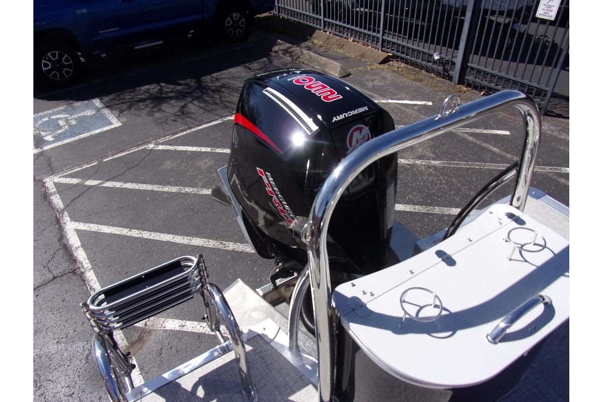 2025 Avalon Catalina 23' Quad Lounger Shift triple log with a Mercury 250 Pro XS