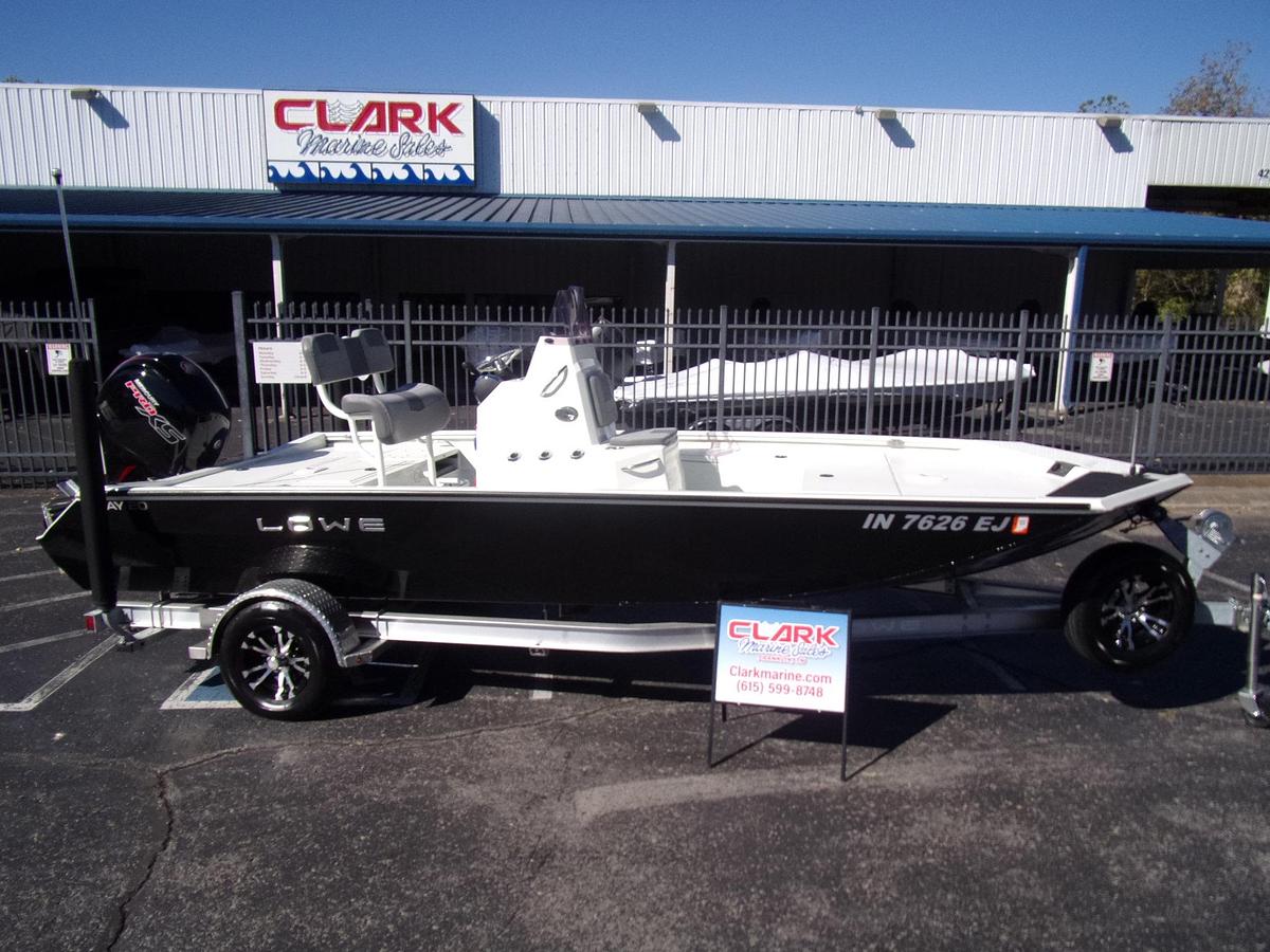 Used 2022 Lowe 20 Bay with Mercury 150 Pro XS ONLY 9 HOURS and 2 year warranty