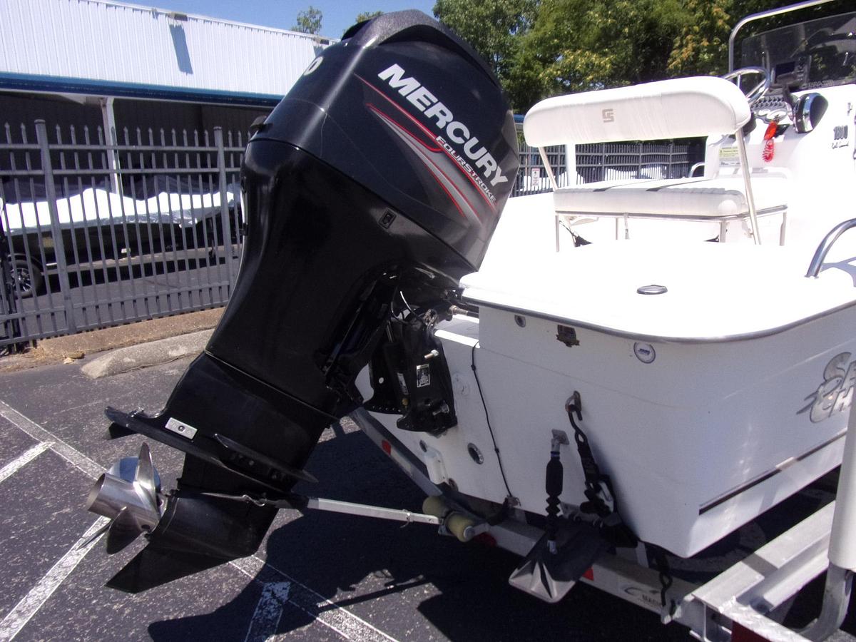 Used 2012 SeaChaser / Carolina Skiff 1800 CC with Mercury 90 4-stroke with only 20 hours!