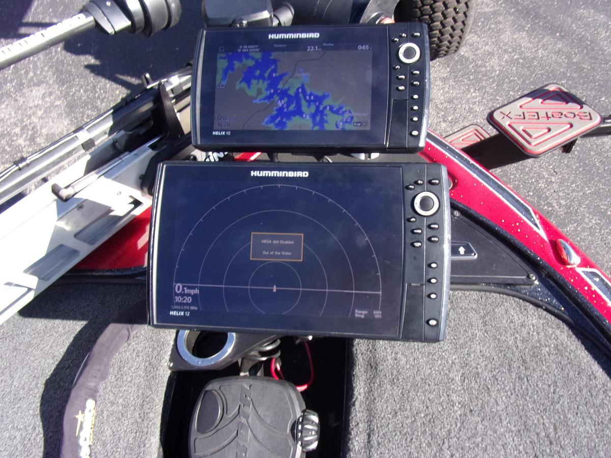 Used 2019 Nitro Z 19 with 200 4-stroke, Spot Lock, 10' Blades, 3 H'Bird units