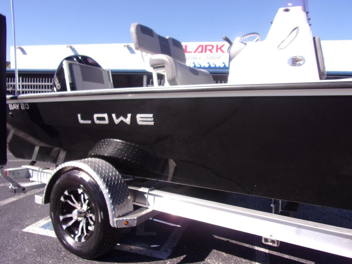 Used 2022 Lowe 20 Bay with Mercury 150 Pro XS ONLY 9 HOURS and 2 year warranty