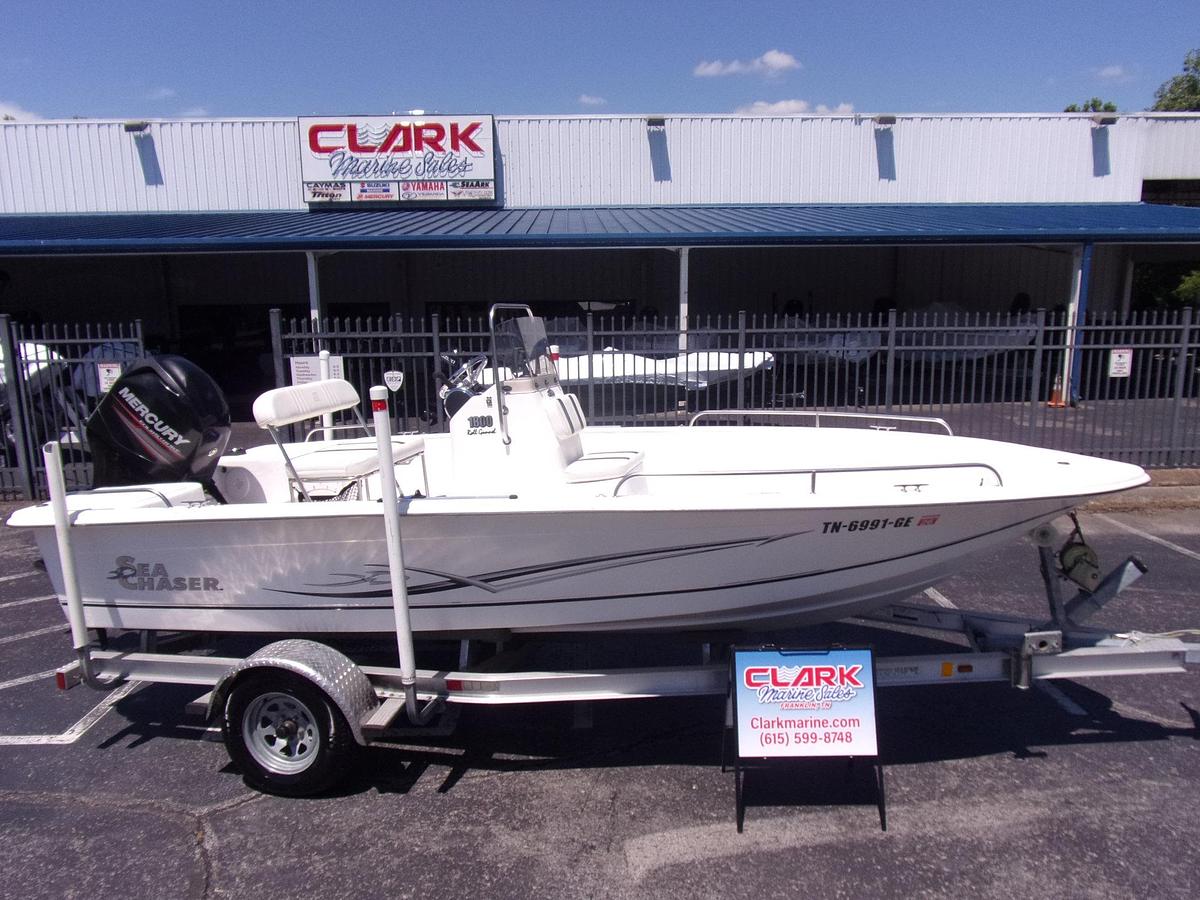 Used 2012 SeaChaser / Carolina Skiff 1800 CC with Mercury 90 4-stroke with only 20 hours!