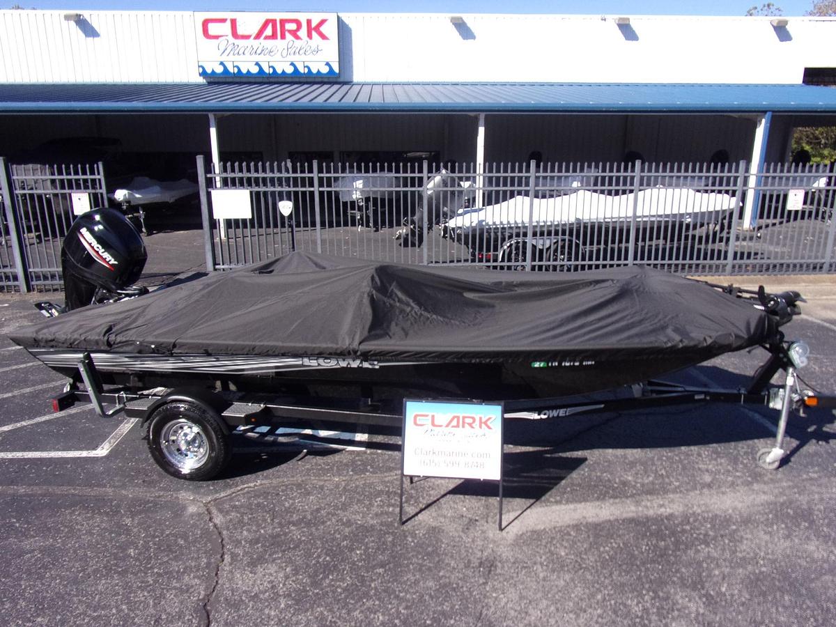 Used 2021 Lowe 175 C Stinger with Mercury 60 CT and engine warrnanty until Feb. 2029