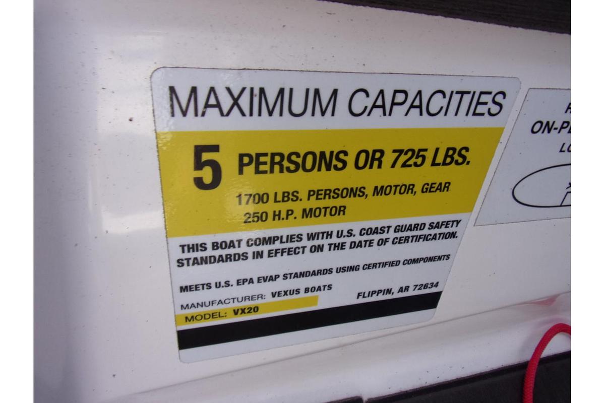 2020 Vexus Vexus VX20 with only 30 HOURS!