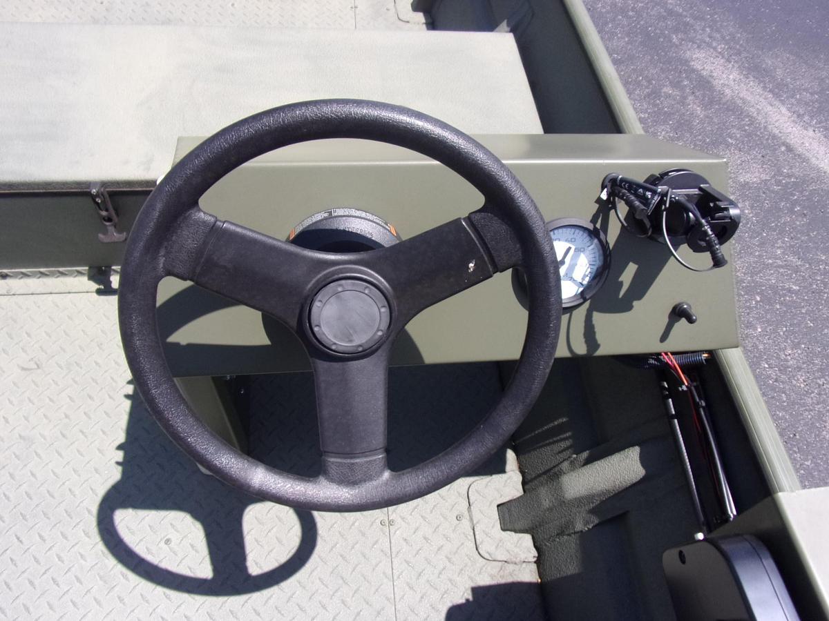Used 2015 SeaArk 1652 Side Console with low hour, 2023 Suzuki DF 50 4-stroke
