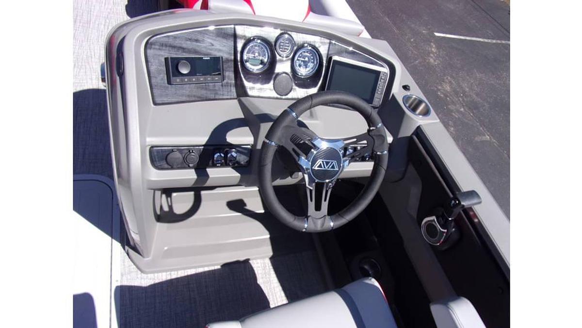 2025 Avalon 23' LSZ Quad Lounger triple log with Suzuki DF 250