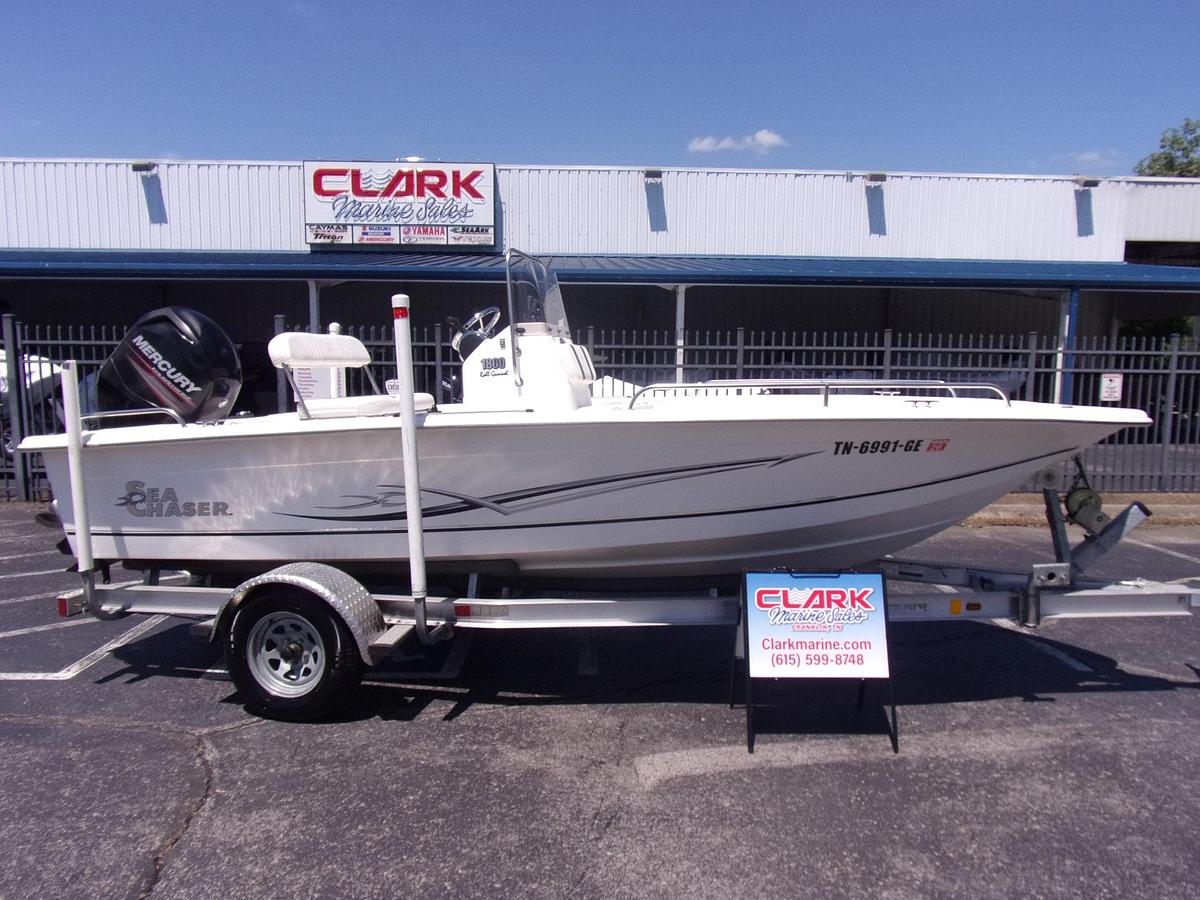 Used 2012 SeaChaser / Carolina Skiff 1800 CC with Mercury 90 4-stroke with only 20 hours!