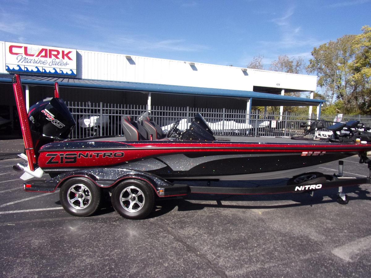 Used 2019 Nitro Z 19 with 200 4-stroke, Spot Lock, 10' Blades, 3 H'Bird units