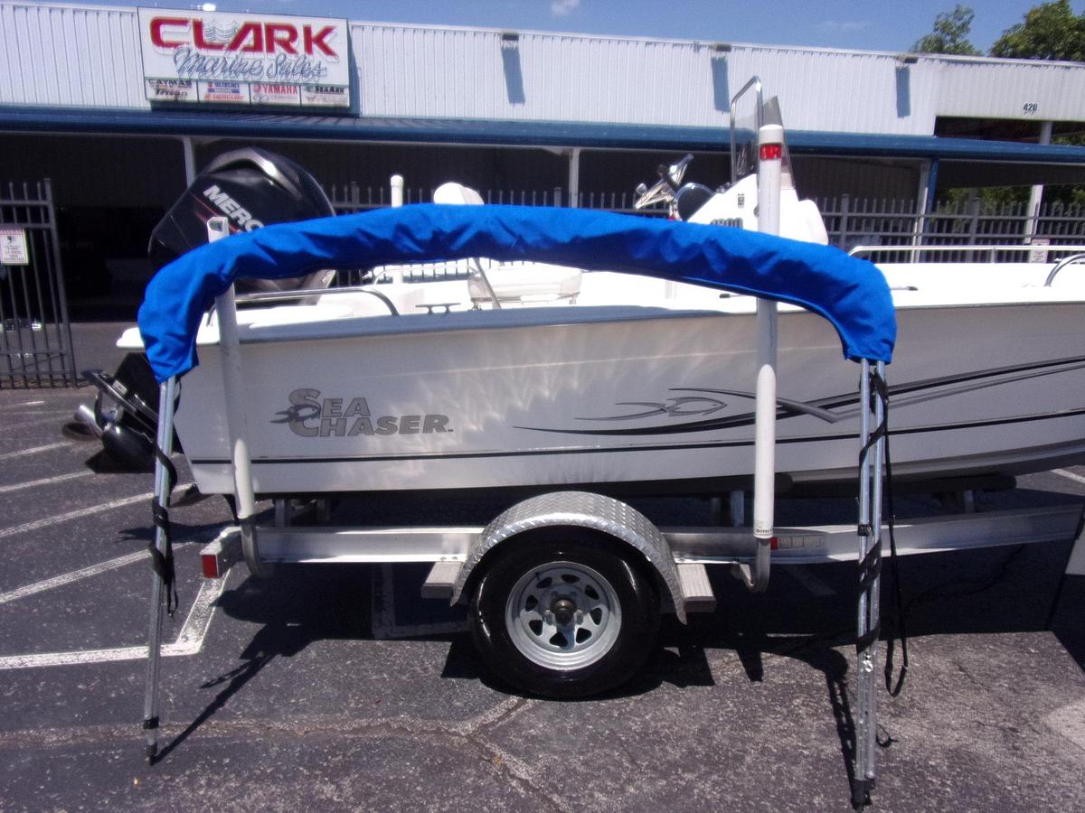 Used 2012 SeaChaser / Carolina Skiff 1800 CC with Mercury 90 4-stroke with only 20 hours!