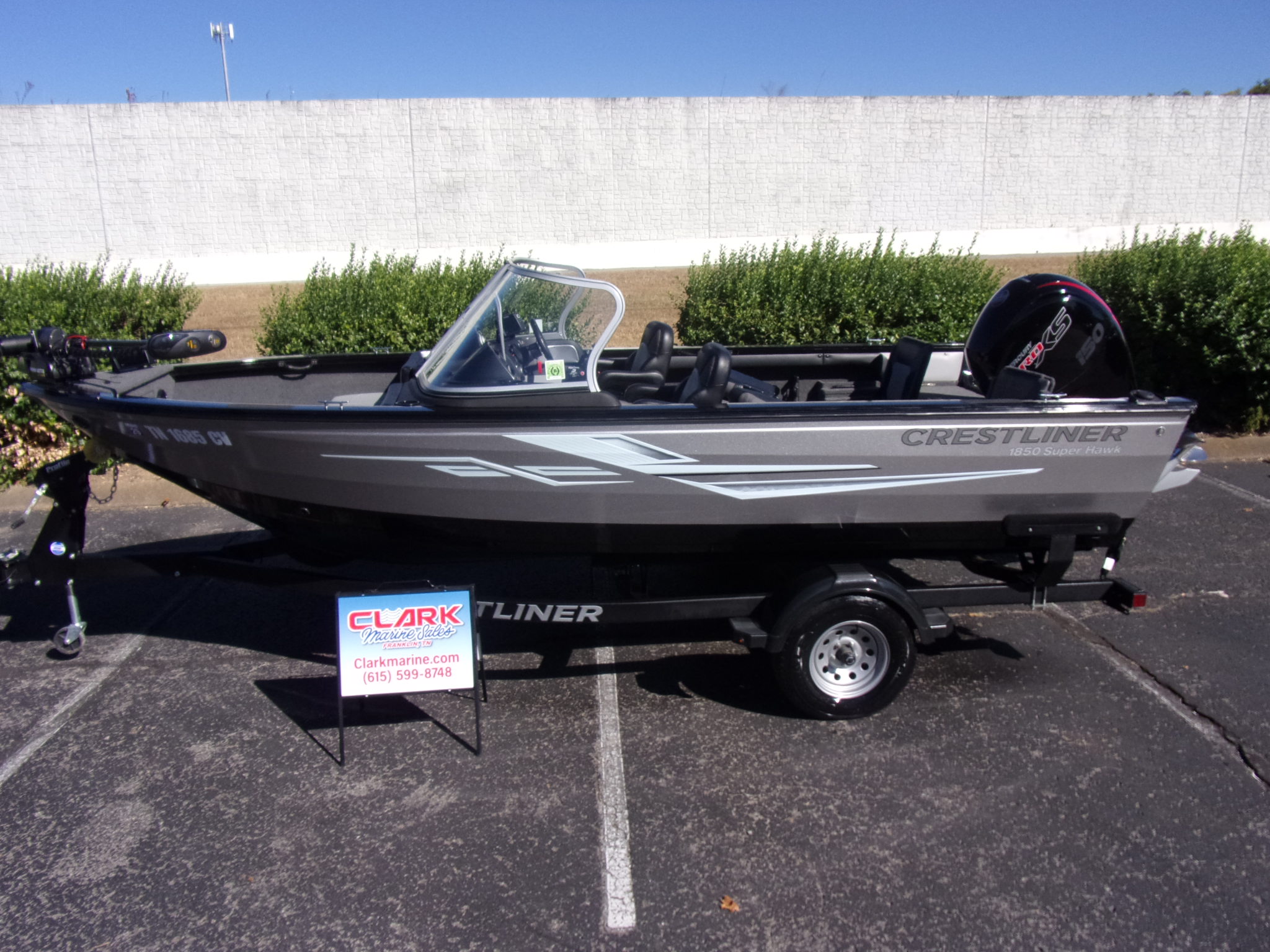 Used 2020 Crestliner 1850 Super Hawk