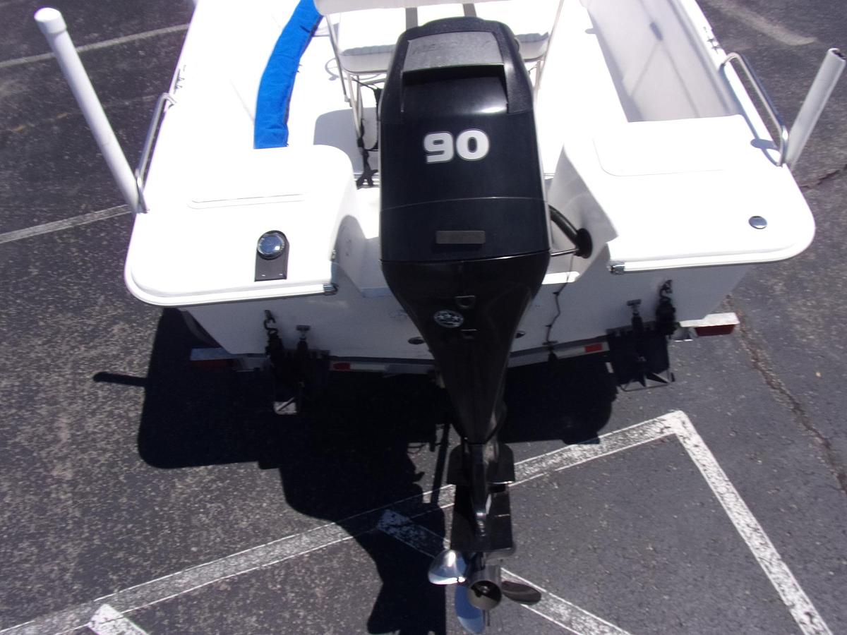 Used 2012 SeaChaser / Carolina Skiff 1800 CC with Mercury 90 4-stroke with only 20 hours!