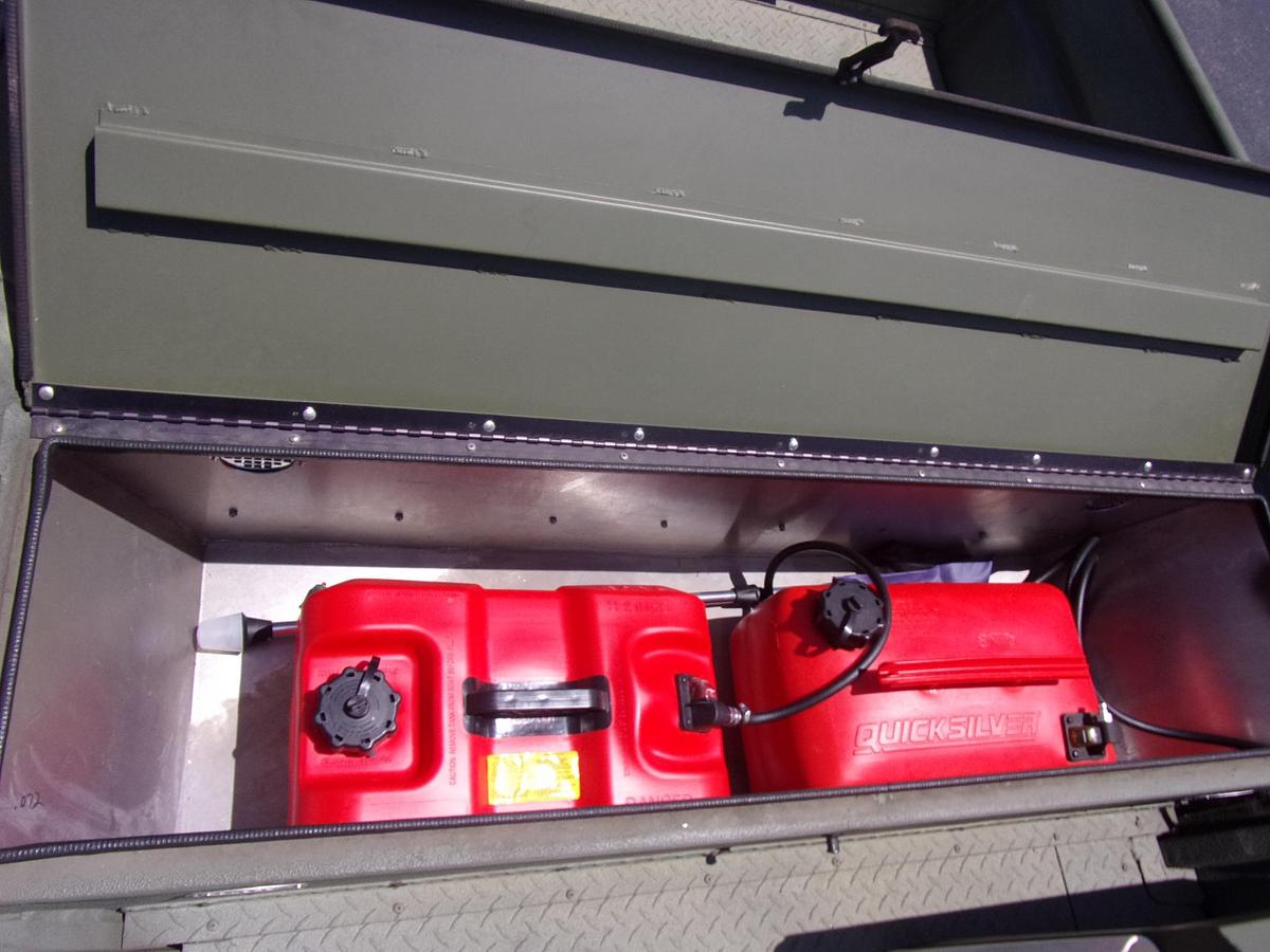 Used 2015 SeaArk 1652 Side Console with low hour, 2023 Suzuki DF 50 4-stroke