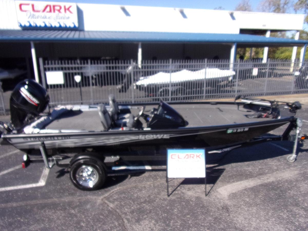 Used 2021 Lowe 175 C Stinger with Mercury 60 CT and engine warrnanty until Feb. 2029