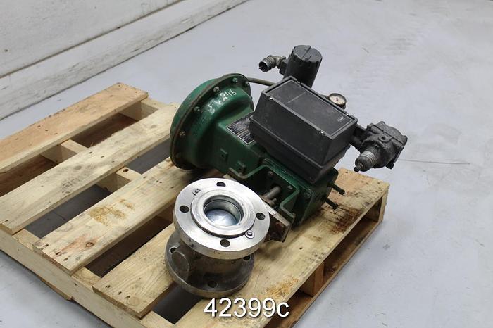 Used Fisher 3" V150 Vee Ball Valve #42399