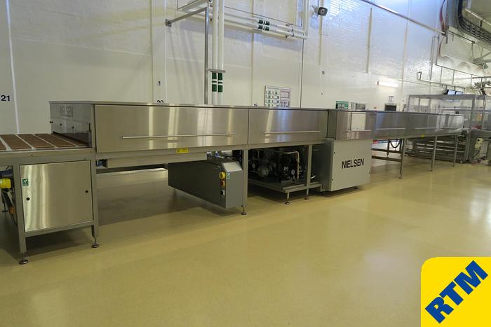 Used Enrobing Line, Cooling Tunnels & Temperers