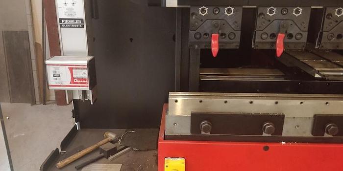 Used CNC-PRESS BRAKE, MANUF. AMADA, MODEL HFE M2 5012 (8 AXIS) - BUILT…