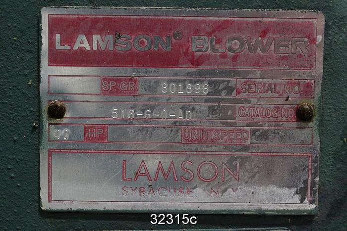 Used Lamson 510 Body Type Blower #32315