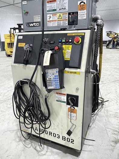Used FANUC R2000IB/210F 6 AXIS ROBOT WITH R30iA CONTROLLER