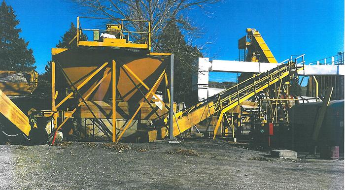 Usato Impianto di produzione di conglomerato bituminoso LORO & PARISINI essiccatore MARINI EMCC 160