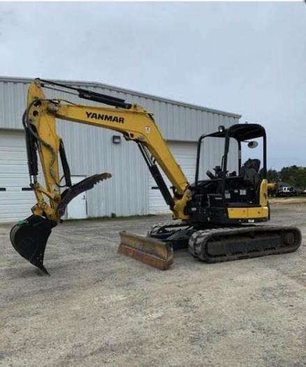 Used 2017 Yanmar VIO55-6A Mini Excavator
