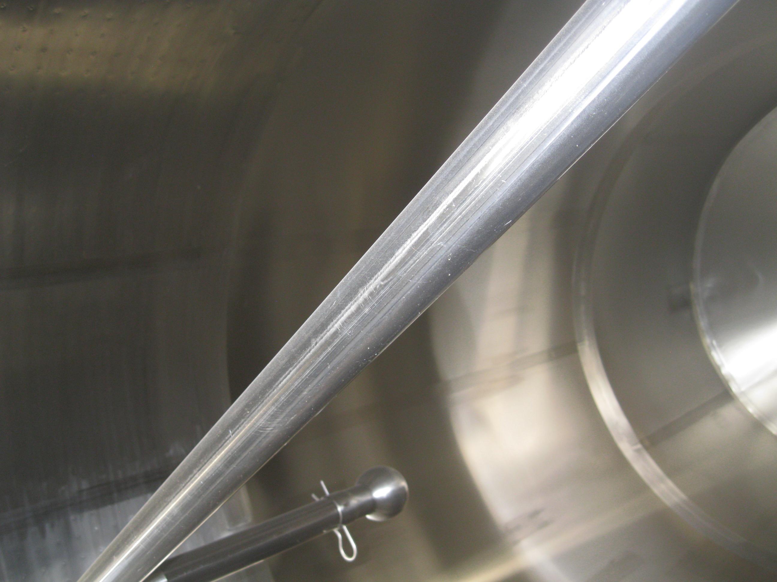 Refurbished 4500 GALLON VERTICAL JACKETED STORAGE TANK.