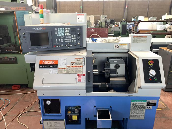 Ottime Tornio Cnc MAZAK QUICK TURN 6T
