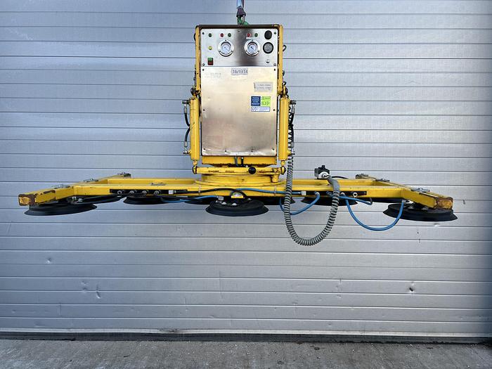 Used 2016 Hydraulica 1200-B Glass Vacuum Lifter