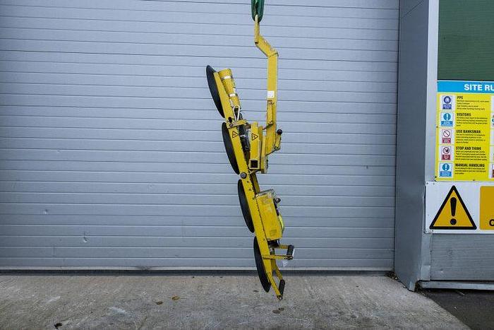 Used 2004 Wood's Powr-Grip P11104 Glass Vacuum Lifter