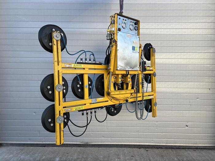 Used 2016 Hydraulica 1200-B Glass Vacuum Lifter