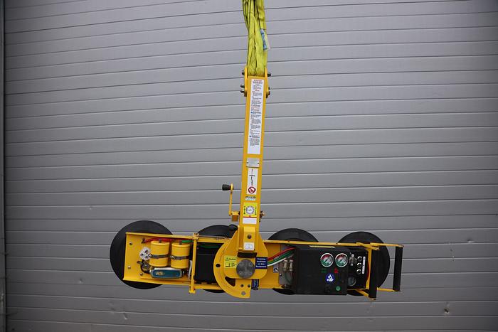 Used 2017 Wood's Powr-Grip P11104 Glass Vacuum Lifter