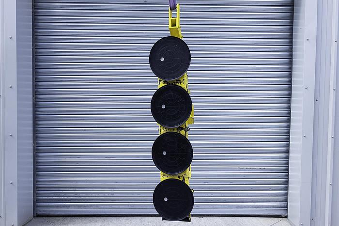 Used 2011 Wood's Powr-Grip P11104 Glass Vacuum Lifter