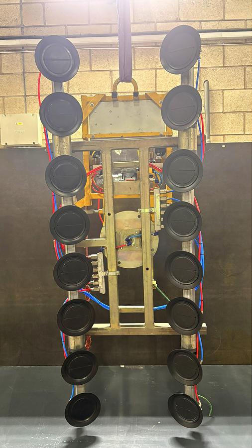 Used Pannkoke Kombi 7211-DSG Glass Vacuum Lifter