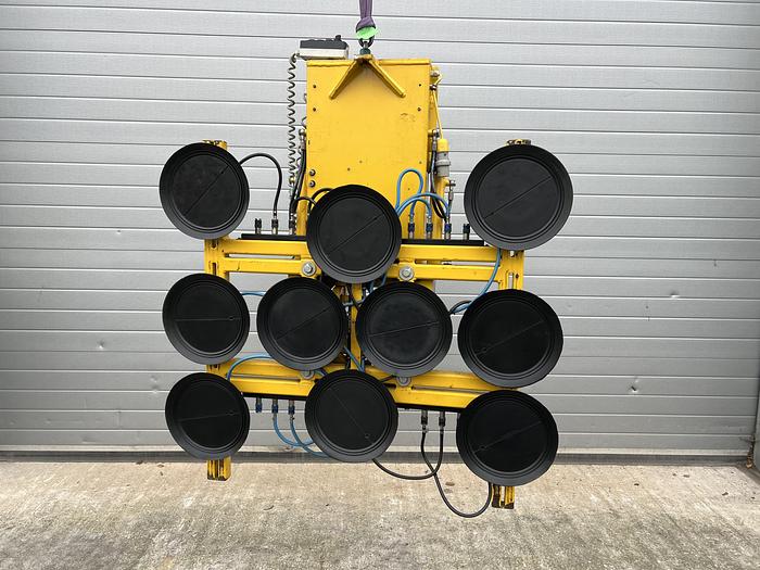 Used 2015 Hydraulica 1000 Glass Vacuum Lifter