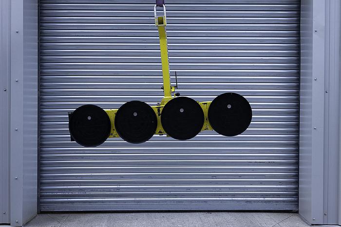 Used 2011 Wood's Powr-Grip P11104 Glass Vacuum Lifter